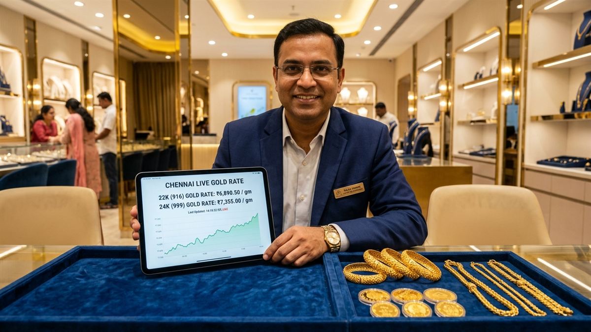 Aghni Gold live bullion gold rate screen and valuation process in Chennai