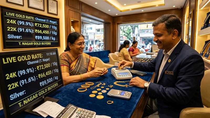 Trusted Gold Buyers Near Me in Chennai