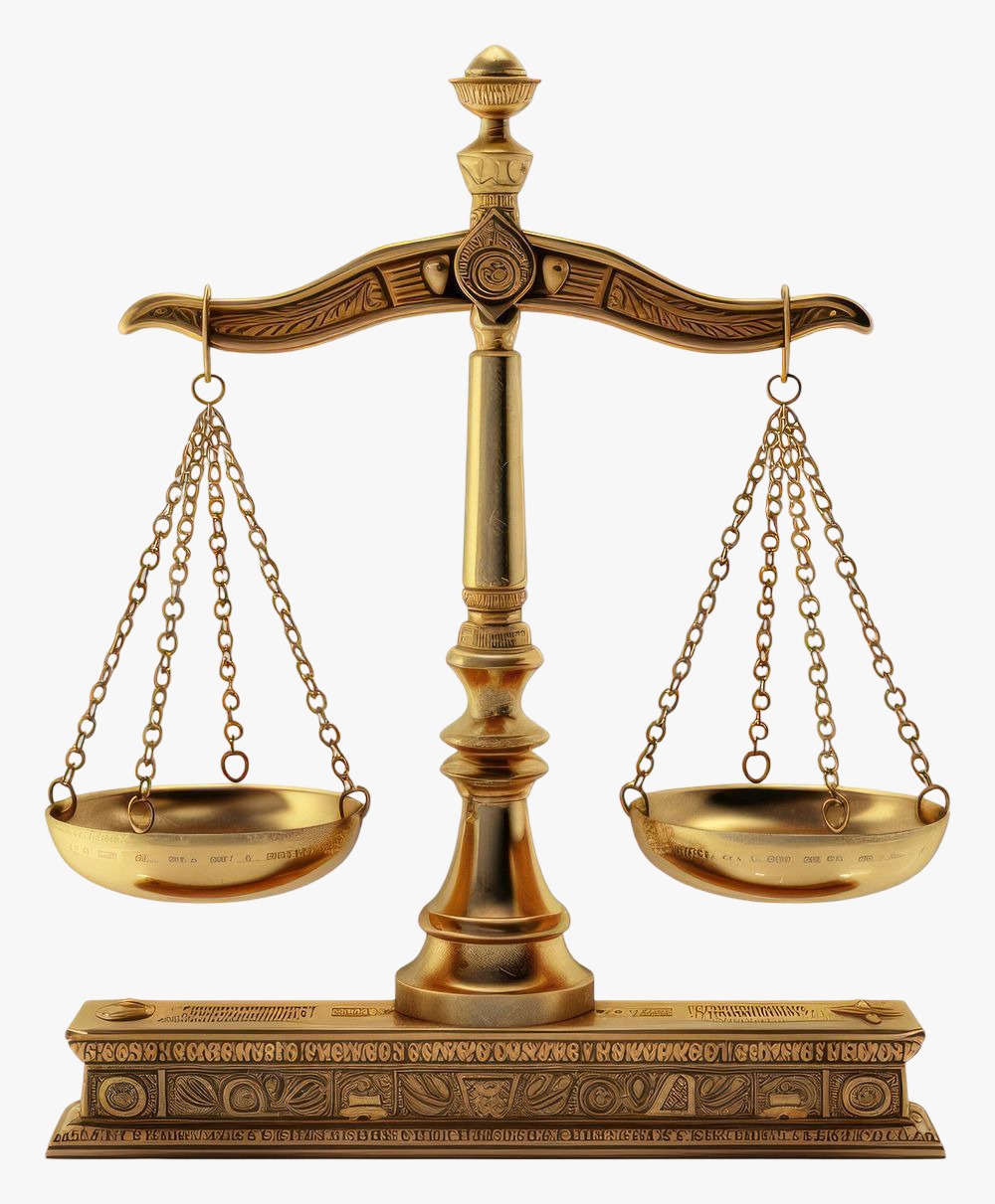 Gold weighing scale representing transparent valuation